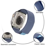 Loop Woven Nylon Watch Band, For Apple Watch SE 2023 44mm, For Apple Watch SE 2023 40mm, For Apple Watch Ultra 2 49mm - Image 4