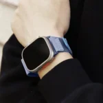 Loop Woven Nylon Watch Band, For Apple Watch SE 2023 44mm, For Apple Watch SE 2023 40mm, For Apple Watch Ultra 2 49mm - Image 9