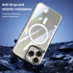 Blade MagSafe Magnetic Transparent PC Phone Case, For iPhone 15 Pro Max, For iPhone 15 Pro, For iPhone 15 Plus, For iPhone 15 - Image 2