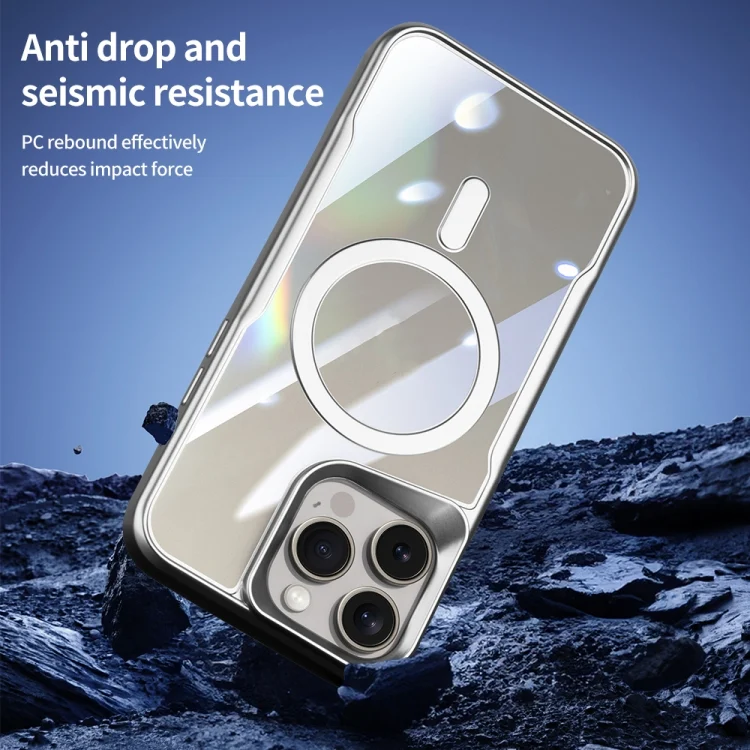 EDA006612605A_1.webp Blade MagSafe Magnetic Transparent PC Phone Case, For iPhone 14 Plus, For iPhone 14, For iPhone 14 Pro, For iPhone 14 Pro Max - Image 2