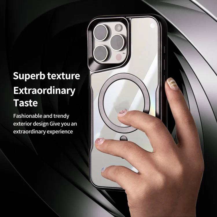 EDA006612605A_2.webp Blade MagSafe Magnetic Transparent PC Phone Case, For iPhone 14 Plus, For iPhone 14, For iPhone 14 Pro, For iPhone 14 Pro Max - Image 3