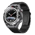 Three Plants Flat Buckle Titanium Alloy Watch Band