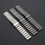 Three Plants Flat Buckle Titanium Alloy Watch Band - Image 4