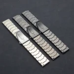 Three Plants Flat Buckle Titanium Alloy Watch Band - Image 5
