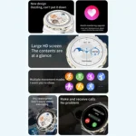 LEMFO HW52 1.28 inch Dual Mode Sport Smart Watch, Support Bluetooth Call / Sleep / Blood Oxygen / Heart Rate / Blood Pressure Health Monitor - Image 7