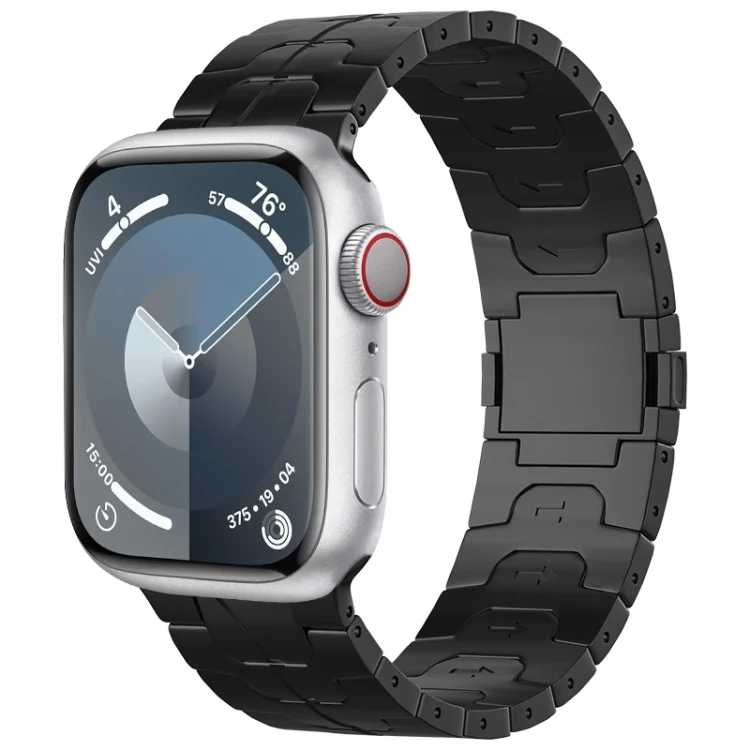 Magnetic Buckle Titanium Alloy Watch Band, For Apple Watch Series 4 44mm, For Apple Watch Series 3 42mm