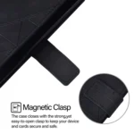 Crossbody 3D Embossed Flip Leather Phone Case, For vivo X100 - Image 4