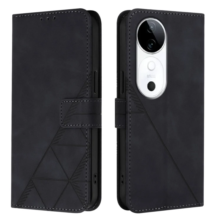 EDA006635004A_1.webp Crossbody 3D Embossed Flip Leather Phone Case, For vivo S19, For vivo Y28 4G, For vivo X100 Pro - Image 2