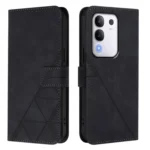 Crossbody 3D Embossed Flip Leather Phone Case, For vivo Y29 4G Global, For vivo V50 Global, For vivo S20 - Image 2