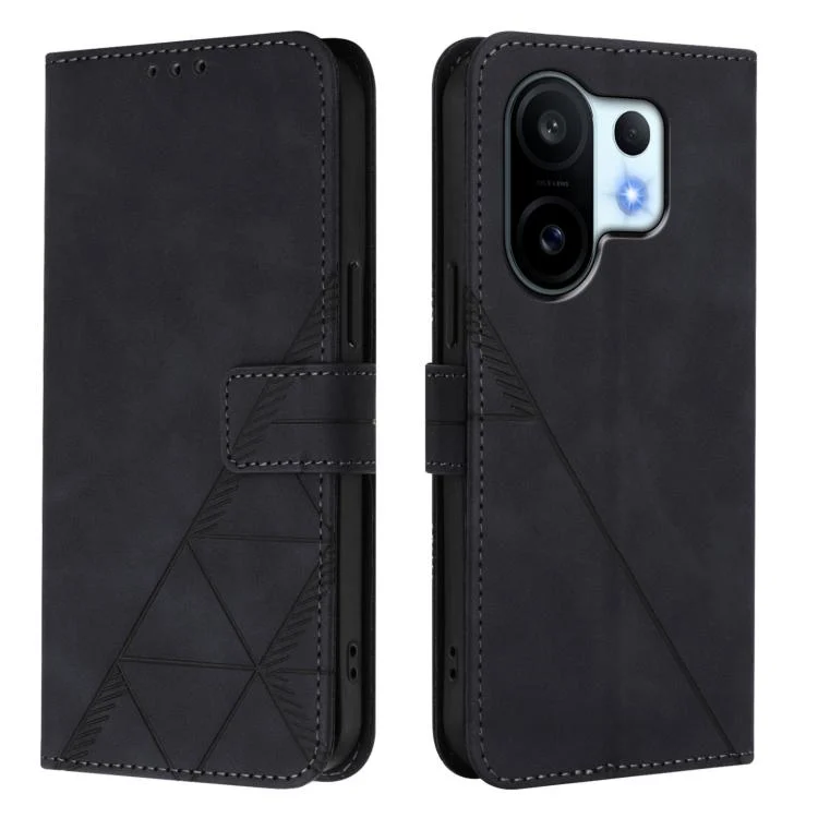 EDA006635015A_1.webp Crossbody 3D Embossed Flip Leather Phone Case, For vivo S30 Pro mini, For vivo S30, For vivo X200s - Image 2
