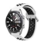 Silicone Sports Two-tone Strap, Size: Free Size 20mm