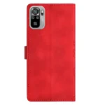 Cherry Blossom Butterfly Skin Feel Embossed PU Phone Case, For Xiaomi Redmi Note 10 4G, For Xiaomi Redmi K40 / K40 Pro - Image 3