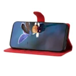 Cherry Blossom Butterfly Skin Feel Embossed PU Phone Case, For Xiaomi Redmi Note 10 5G, For Xiaomi Redmi Note 10S - Image 5