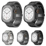 3-Bead Flat Buckle Titanium Alloy Watch Band, For Apple Watch Series 4 44mm, For Apple Watch Series 4 40mm, For Apple Watch Series 3 38mm, For Apple Watch Series 3 42mm - Image 2