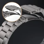 3-Bead Flat Buckle Titanium Alloy Watch Band, For Apple Watch Series 4 44mm, For Apple Watch Series 4 40mm, For Apple Watch Series 3 38mm, For Apple Watch Series 3 42mm - Image 4