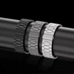 3-Bead Flat Buckle Titanium Alloy Watch Band, For Apple Watch Series 4 44mm, For Apple Watch Series 4 40mm, For Apple Watch Series 3 38mm, For Apple Watch Series 3 42mm - Image 5