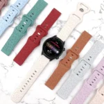 Concave Leopard Print Butterfly 8-shaped Buckle Silicone Watch Band - Image 3