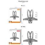 Sunnylife Remote Control Waist Support Bracket Chest Strap - Image 12
