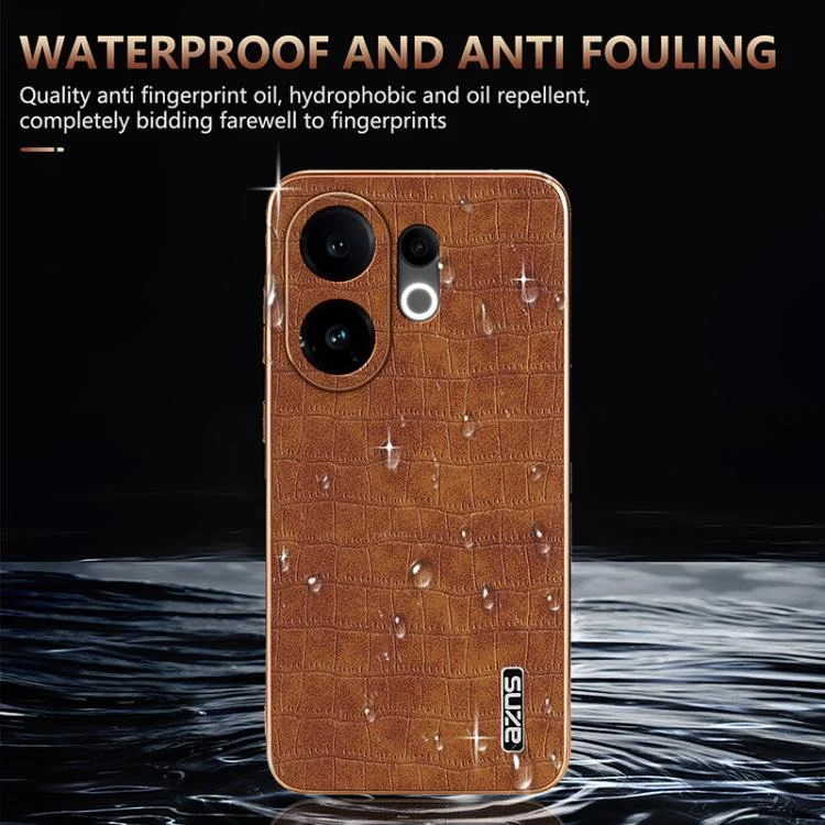 EDA006648518A_6.webp AZNS Electroplated Frame Crocodile Texture Full Coverage Phone Case, For vivo S30, For vivo X200s, For vivo X200 Ultra, For vivo S20 - Image 7