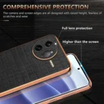 AZNS Electroplated Frame Crocodile Texture Full Coverage Phone Case, For Redmi K80 Pro, For Redmi K80, For Redmi Note 14 5G, For Redmi Note 14 Pro+ 5G - Image 5