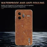 AZNS Electroplated Frame Crocodile Texture Full Coverage Phone Case, For Redmi K80 Pro, For Redmi K80, For Redmi Note 14 5G, For Redmi Note 14 Pro+ 5G - Image 6