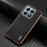 AZNS Electroplated Frame Crocodile Texture Full Coverage Phone Case, For Xiaomi 14T, For Xiaomi Poco F6 Pro, For Xiaomi Poco M6 Pro, For Xiaomi Poco X6 Pro - Image 2