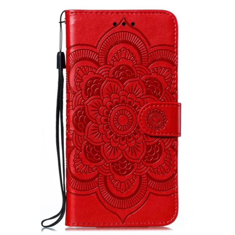 EDA006651401A_1.webp Sun Mandala Embossing Pattern Phone Leather Case, For Xiaomi 14 Ultra - Image 2
