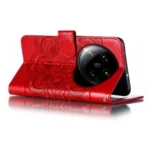 Sun Mandala Embossing Pattern Phone Leather Case, For Xiaomi 14 Ultra - Image 5