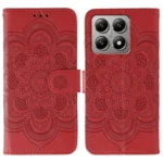 Sun Mandala Embossing Pattern Phone Leather Case, For Xiaomi 14T Pro, For Xiaomi 14T