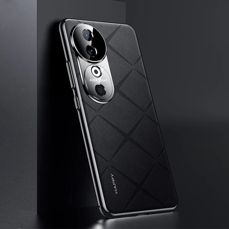 Plain Leather PC Phone Case, For vivo S19