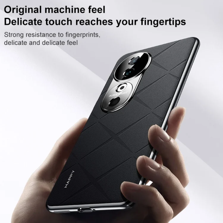 EDA0066529_B3.webp Plain Leather PC Phone Case, For vivo S19 - Image 4