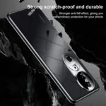 Plain Leather PC Phone Case, For vivo S19 - Image 5