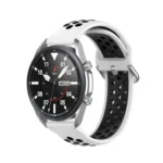 Silicone Sports Two-tone Strap, Size: 22mm