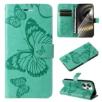 3D Butterfly Embossed Pattern Flip Leather Phone Case, For Xiaomi Poco F6