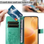 3D Butterfly Embossed Pattern Flip Leather Phone Case, For Xiaomi 14T Pro, For Xiaomi 14T - Image 7