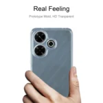 Ultra-thin Transparent TPU Phone Case, For Xiaomi Redmi 13 4G - Image 3