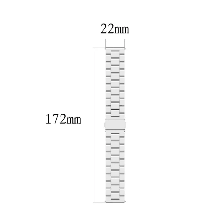 EDA00665701A_5.webp Three Stainless Steel Straps Disassemble The Meter & Ears, Size: 22mm - Image 7