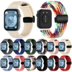 Magnetic Folding Buckle Braided Watch Band - Image 2