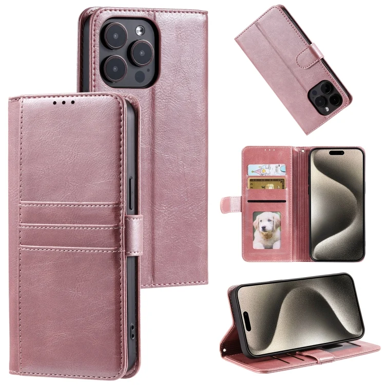 Simple 6-Card Wallet Leather Phone Case, For Xiaomi Redmi 13 4G