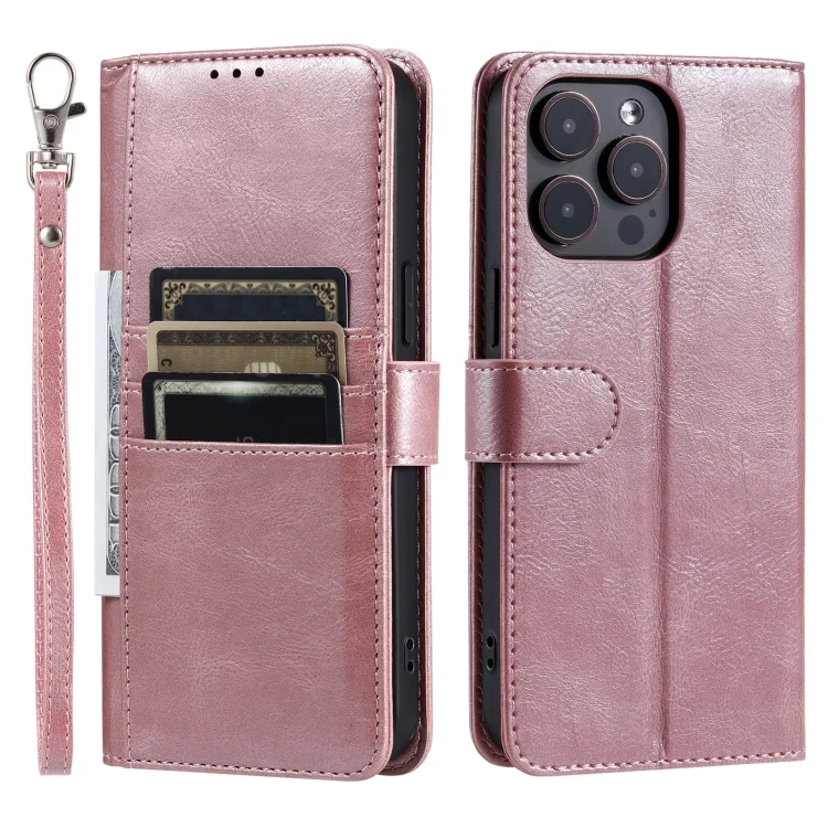 EDA006661201A_1.webp Simple 6-Card Wallet Leather Phone Case, For Xiaomi Redmi 13 4G - Image 2