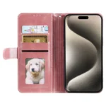 Simple 6-Card Wallet Leather Phone Case, For Xiaomi Redmi 13 4G - Image 3