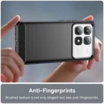 Carbon Fiber Brushed Texture TPU Phone Case, For Xiaomi 14T Pro, For Xiaomi 14 Civi, For Xiaomi Civi 4 Pro - Image 5
