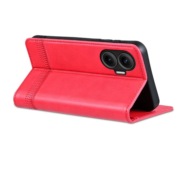 EDA006667711A_5.webp AZNS Magnetic Calf Texture Flip Leather Phone Case, For Redmi Turbo 4 Pro, For Redmi K80 Pro, For Redmi K80 - Image 6