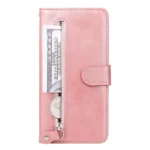 Fashion Calf Texture Zipper Leather Phone Case, For Xiaomi 14T, For Xiaomi Poco F6 - Image 2