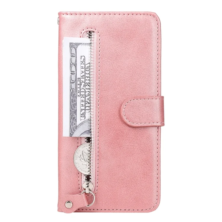 EDA006685002A_1.webp Fashion Calf Texture Zipper Leather Phone Case, For Xiaomi 14T, For Xiaomi Poco F6 - Image 2