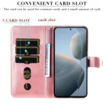 Fashion Calf Texture Zipper Leather Phone Case, For Xiaomi 14T, For Xiaomi Poco F6 - Image 4