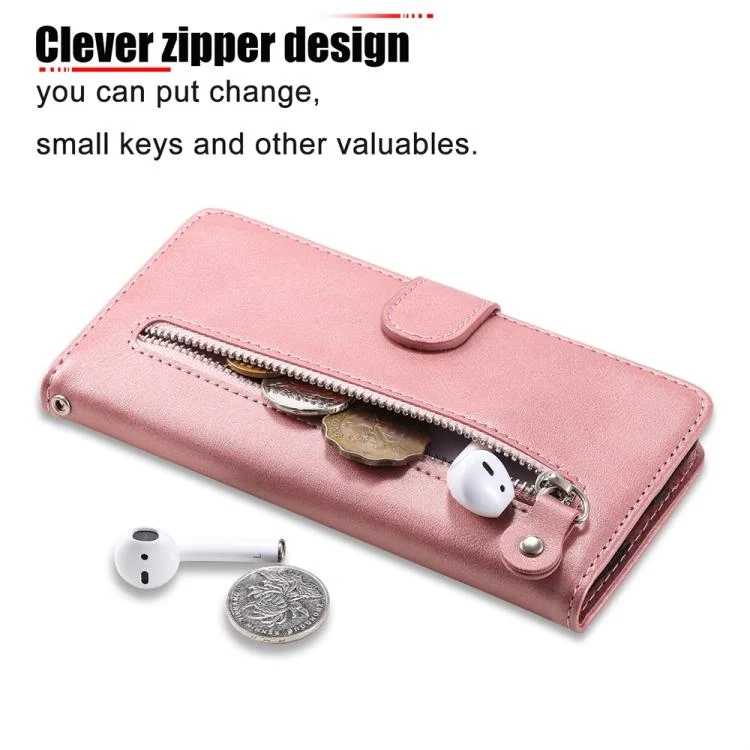 EDA006685006A_4.webp Fashion Calf Texture Zipper Leather Phone Case, For Xiaomi 15 Ultra, For Xiaomi 15 Pro, For Xiaomi 15, For Xiaomi 14T Pro - Image 5
