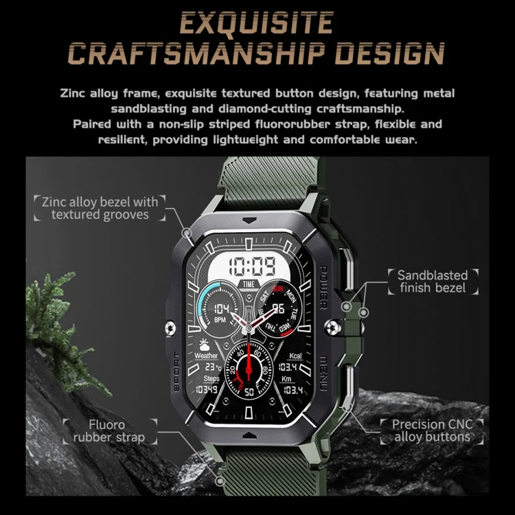 EDA0066879_B3.webp LEMFO C28 2.02 inch Sport Smart Watch, Support Bluetooth Call / Sleep / Blood Oxygen / Heart Rate / Blood Pressure Health Monitor - Image 4