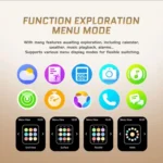 LEMFO C28 2.02 inch Sport Smart Watch, Support Bluetooth Call / Sleep / Blood Oxygen / Heart Rate / Blood Pressure Health Monitor - Image 8