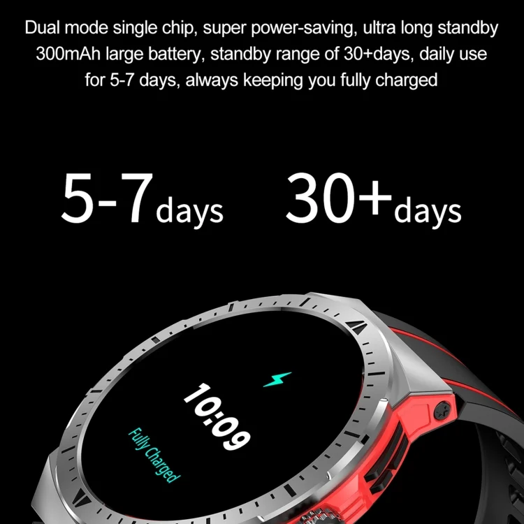 EDA0066895_B7.webp LEMFO HK52 1.43 inch BT5.3 IP68 Sport Smart Watch, Support Bluetooth Call / Message Notification / Heart Rate / Blood Pressure Health Monitor - Image 8
